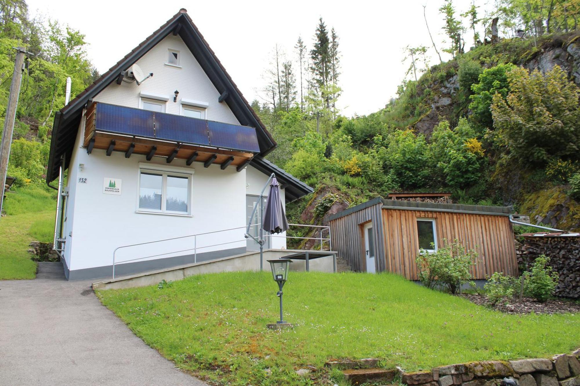 Ferienhaus Rauhfelsen 拜尔斯布龙 外观 照片